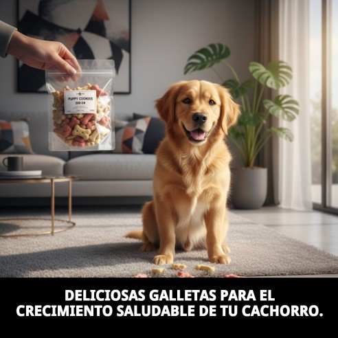 Galletas Puppy 200g: Deliciosas y saludables para tu perro