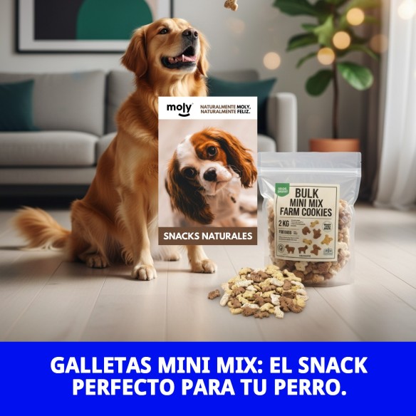 Galletas Mini Mix Granja 2 kg - Snacks Deliciosos para Mascotas
