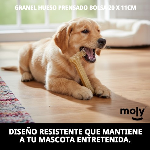 Hueso Prensado para Perros - Salud Dental y Sabor Irresistible