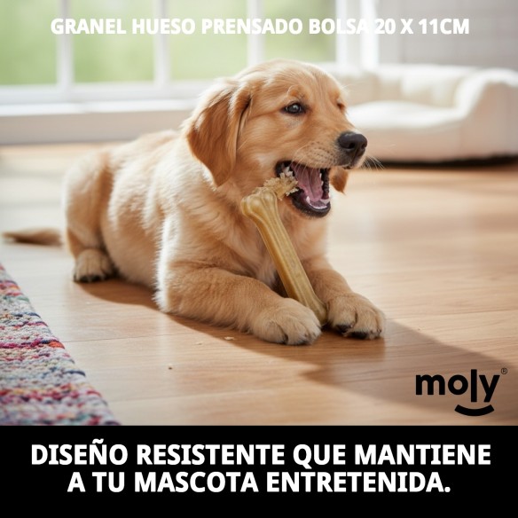 Hueso Prensado para Perros - Salud Dental y Sabor Irresistible