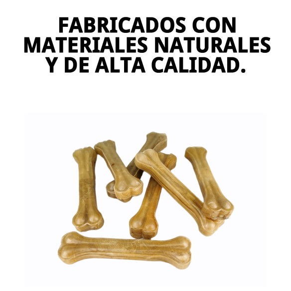 Hueso Prensado Granel 5 Uds - Snack Saludable para Mascotas