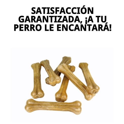 Hueso Prensado Granel 5 Uds - Snack Saludable para Mascotas