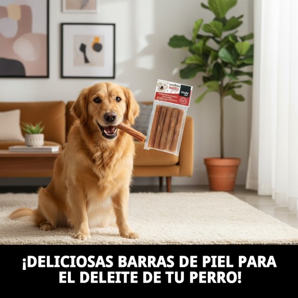 Barritas de piel para perros Moly 13cm - Snack saludable