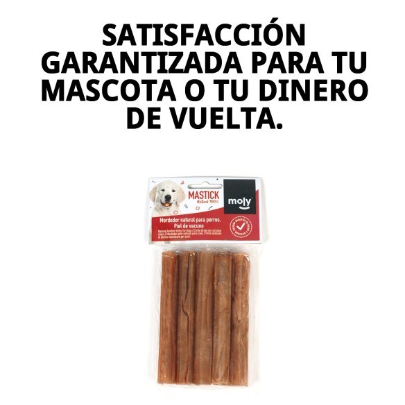 Barritas de piel para perros Moly 13cm - Snack saludable