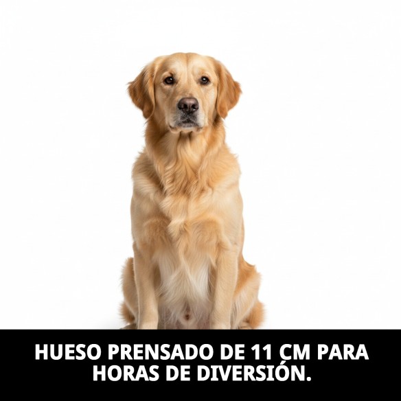 Hueso Prensado Moly 11cm: Salud y Diversión para tu Perro