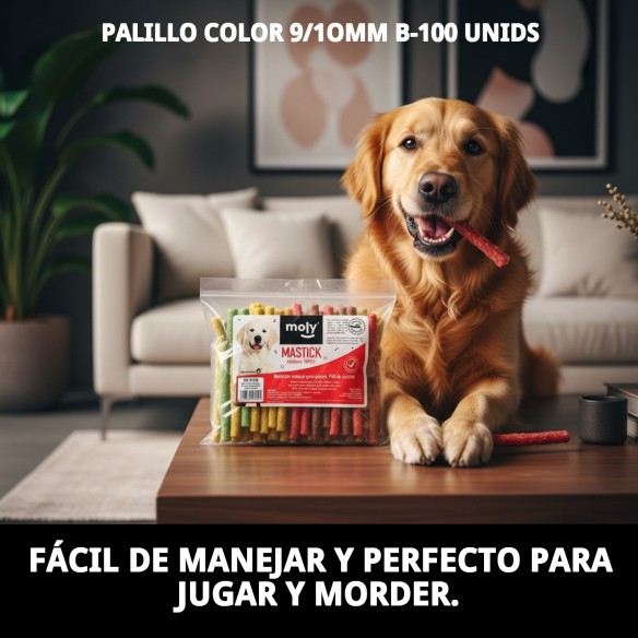 Palillos Color B-100: Snacks Deliciosos para tu Perro