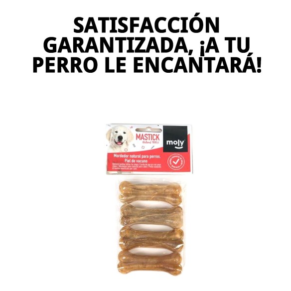 Hueso Prensado 8cm P-4 "Moly" para Mascotas Divertido