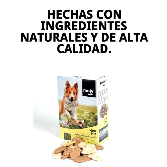 Galletas Mini Mix Granja para Perros - Sabor Vainilla y Caramelo