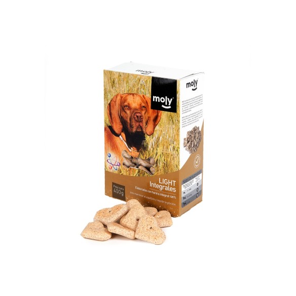 Galletas Light Integrales para Perros 400g - Salud y Sabor