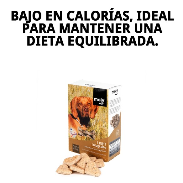 Galletas Light Integrales para Perros 400g - Salud y Sabor
