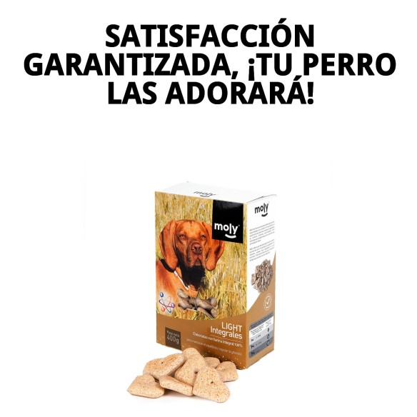 Galletas Light Integrales para Perros 400g - Salud y Sabor