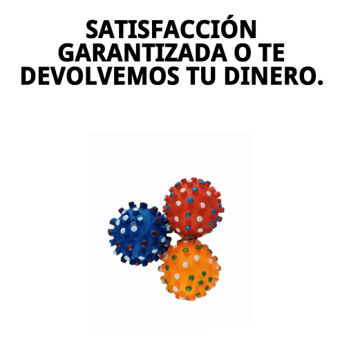 Pelota Dental Vinilo 8,5cm: Juguete Ideal para Mascotas