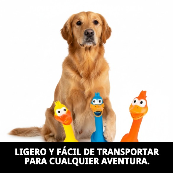 Juguete de Latex Pollo Funny para Perros - 28cm Divertido