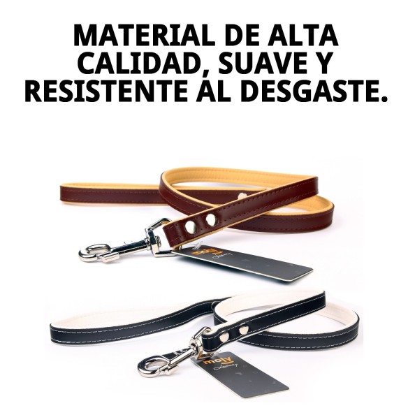 Correa de Piel Luxury 120 cm - Estilo y Durabilidad Moly