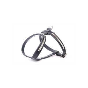 Arnés de Piel Luxury con Clavos 60 cm - Estilo y Comodidad