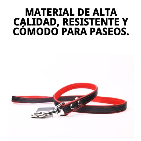Correa de Piel Luxury 120 cm - Estilo y Calidad para Tu Mascota