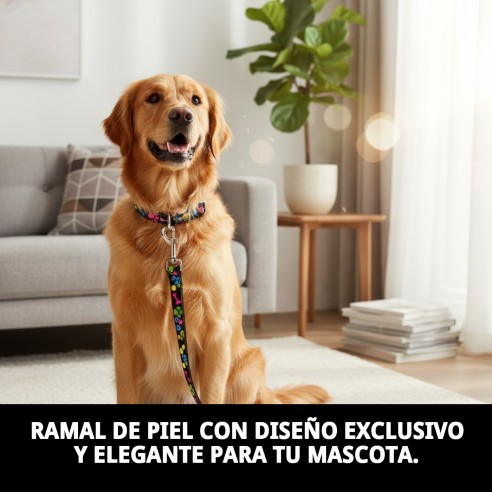 Ramal Piel Luxury Fantasía 130 cm para tu mascota