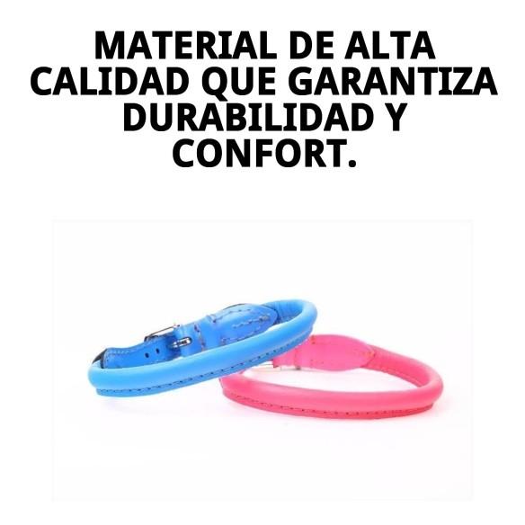 Collar Piel Luxury Redondo 40 cm - Estilo y Elegancia