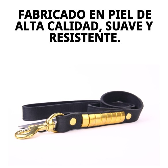 Ramal Piel Luxury 110 cm - Elegancia y Durabilidad para tu Mascota