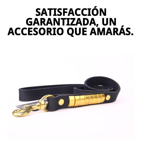 Ramal Piel Luxury 110 cm - Elegancia y Durabilidad para tu Mascota