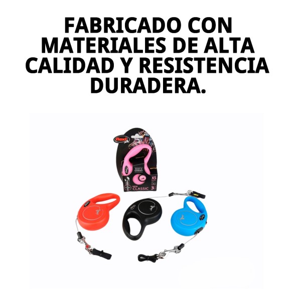 Correa Flexi New Classic XS 3M - Ideal para tu mascota