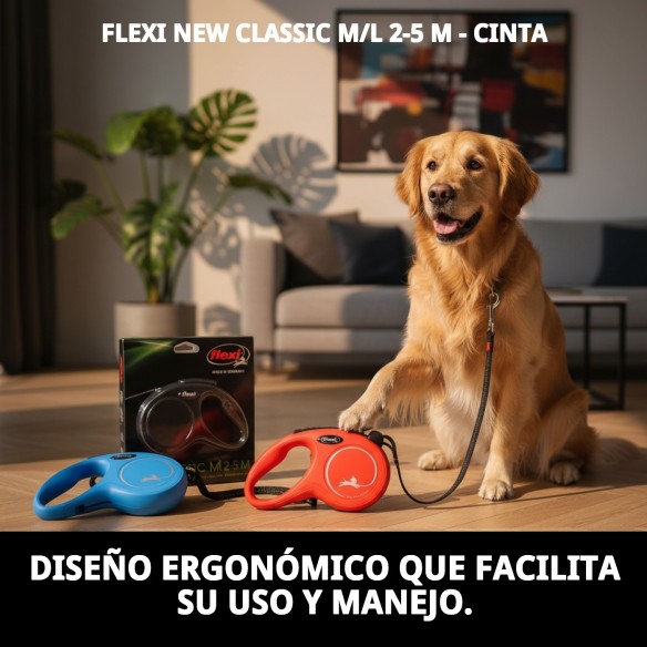Cinta FLEXI NEW CLASSIC M/L 2-5 M - Colores Vibrantes