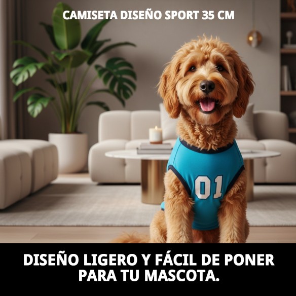 Camiseta Sport para Perros - Estilo y Comodidad Moly