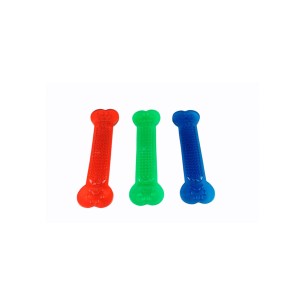 Mordedor Hueso Vinilo Grande 18 cm para tu mascota