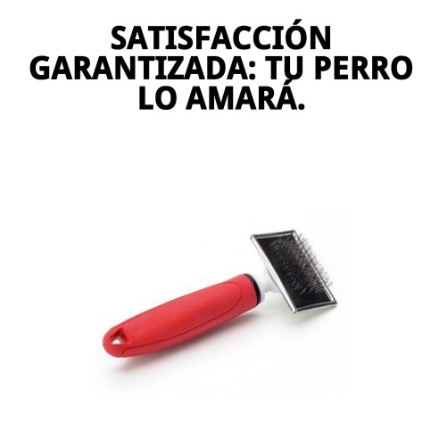 Carda Bambú Pequeña Moly Confort para Peluquería de Mascotas