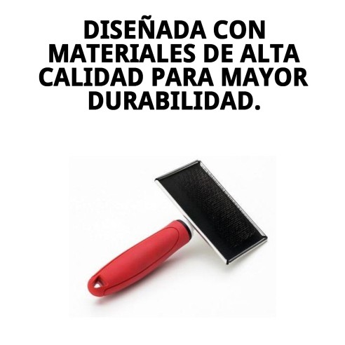 Carda Metálica Extragrande Moly Confort para Peluquería de Mascotas