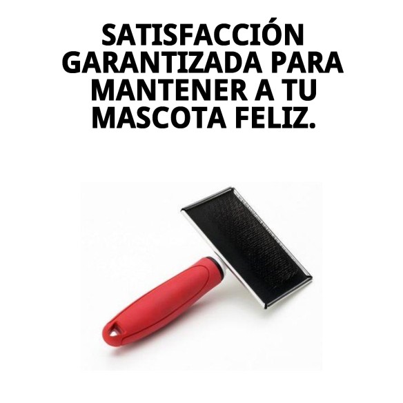 Carda Metálica Extragrande Moly Confort para Peluquería de Mascotas