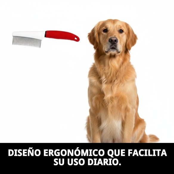 Peine Grande Moly Confort para Peluquería de Mascotas
