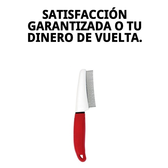 Peine Quitapulgas Moly Confort - Cuidado de Mascotas