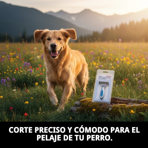 Trimming Vertical Doble Moly Confort para Peluquería de Mascotas