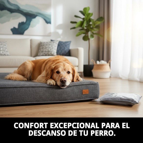 Colchoneta 80x60x12cm para Mascotas - Comodidad y Estilo
