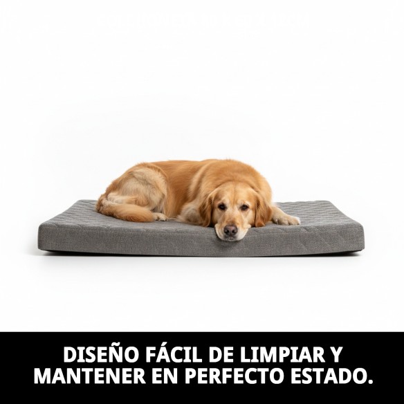 Colchoneta 80x60x12cm para Mascotas - Comodidad y Estilo