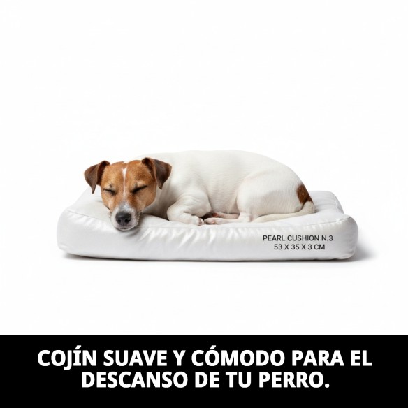 Cojín Perla N.3 53x35 cm: Comodidad para tu Mascota