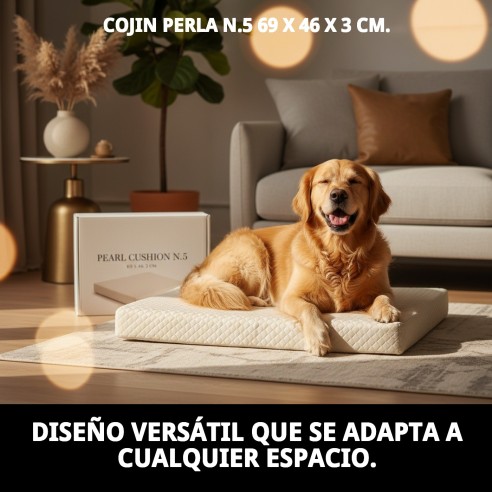 Cojín Perla N.5 69x46x3 cm: Comodidad para tu mascota