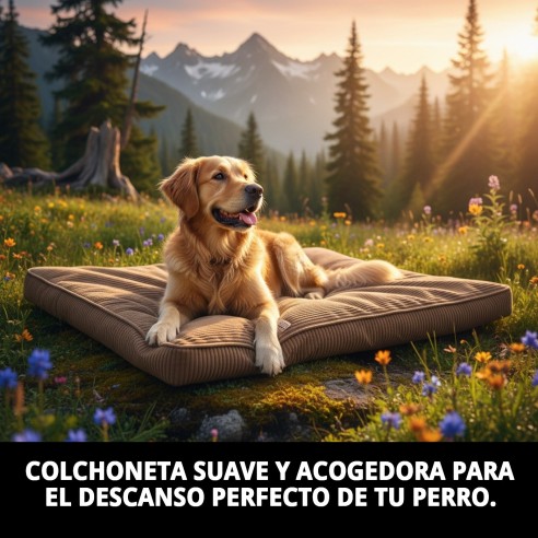 Colchoneta Pana 90x60x10 cm: Confort para tu mascota