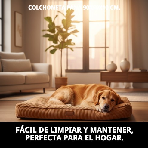 Colchoneta Pana 90x60x10 cm: Confort para tu mascota