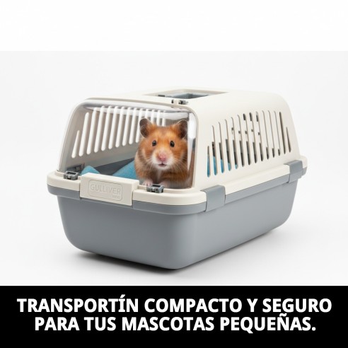 Transportín Mini Gulliver: Seguridad y Comodidad para Mascotas
