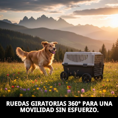 Set 4 Ruedas 360° para Transportines Gulliver 1-2-3