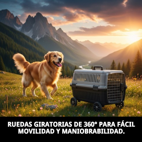 Set 4 Ruedas Gulliver 360 para Transportines y Accesorios