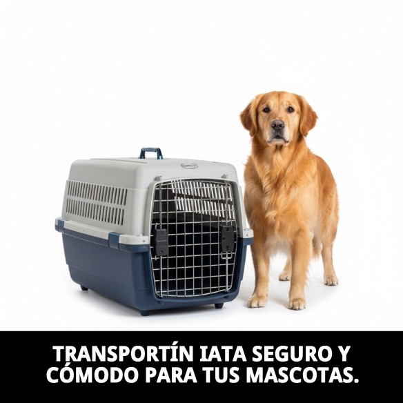 Transportín Gulliver IATA N.6: Comodidad y Seguridad para Mascotas