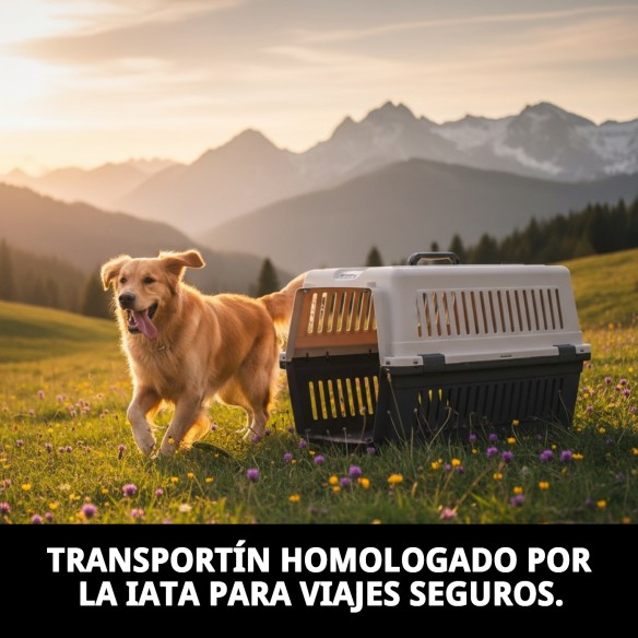 Transportín Gulliver IATA N.7 - Comodidad y Seguridad para Mascotas
