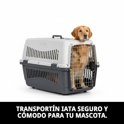 Transportín Gulliver Touring IATA 80x58x62 cm para Mascotas