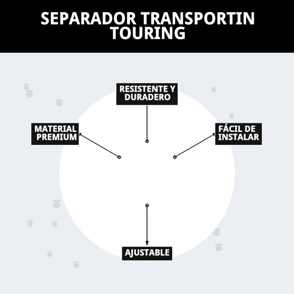 Separador Transportín Touring: Comodidad y Seguridad para tu Mascota