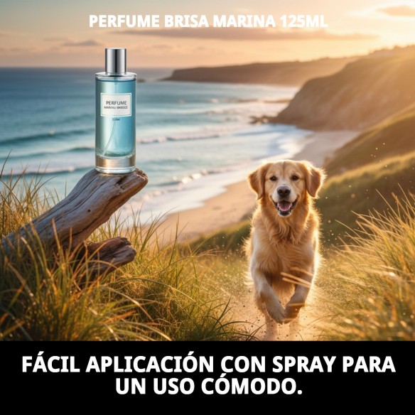 Perfume Brisa Marina 125ml: Frescura Oceánica para Tu Mascota