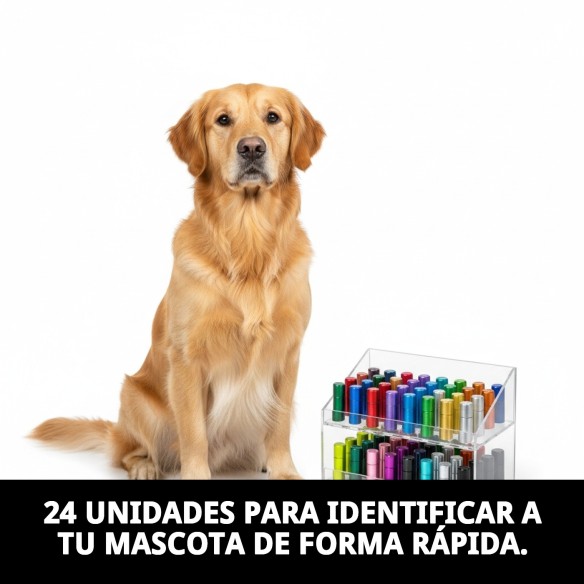 Portadirecciones 24 Unidades para tus Mascotas - Accesorios Útiles