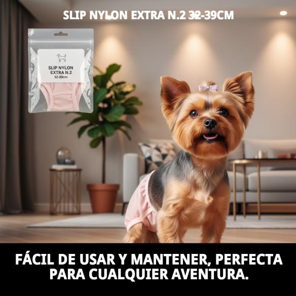 Slip Nylon Extra para Perros en Celo - Talla 32-39 cm